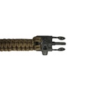 Pulsera Supervivencia Paracord Brújula Camping 5en1