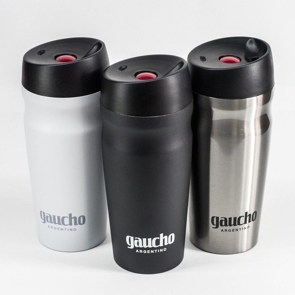 Vaso Jarro Térmico Gaucho Argentino Acero Inoxidable