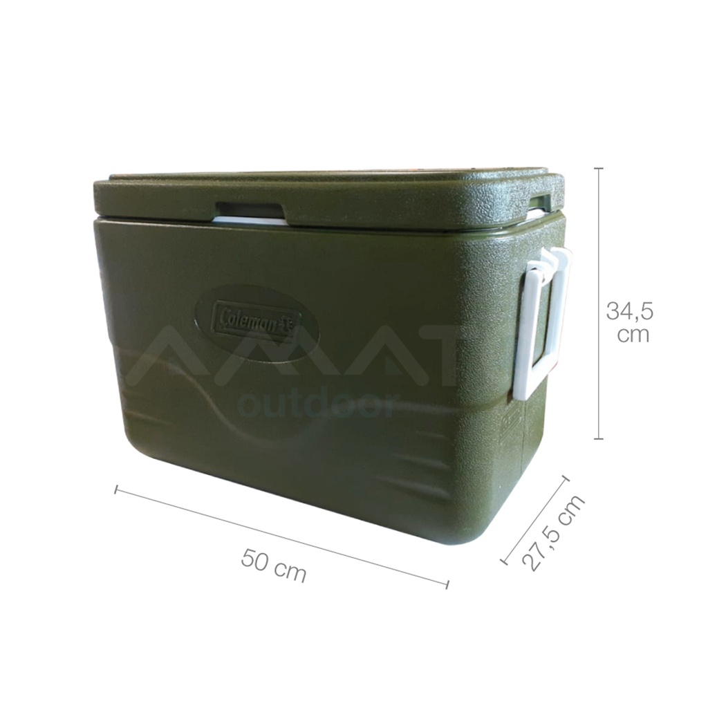 CONSERVADORA COLEMAN BEACH 28QT VERDE OLIVA