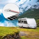 Caja Pasa Cable Doble Panel Solar Techo Motorhome Rv