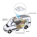 Caja Pasa Cable Doble Panel Solar Techo Motorhome Rv