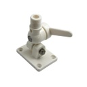Base De Antena Vhf Basculante De Plastico Con Palanca