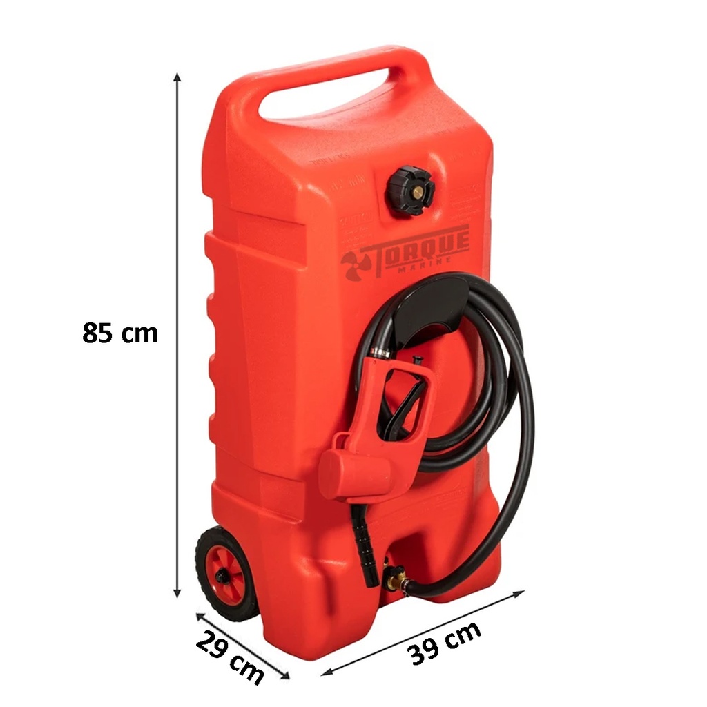 Tanque De Combustible Con Ruedas Pico Surtidor 53 Lts