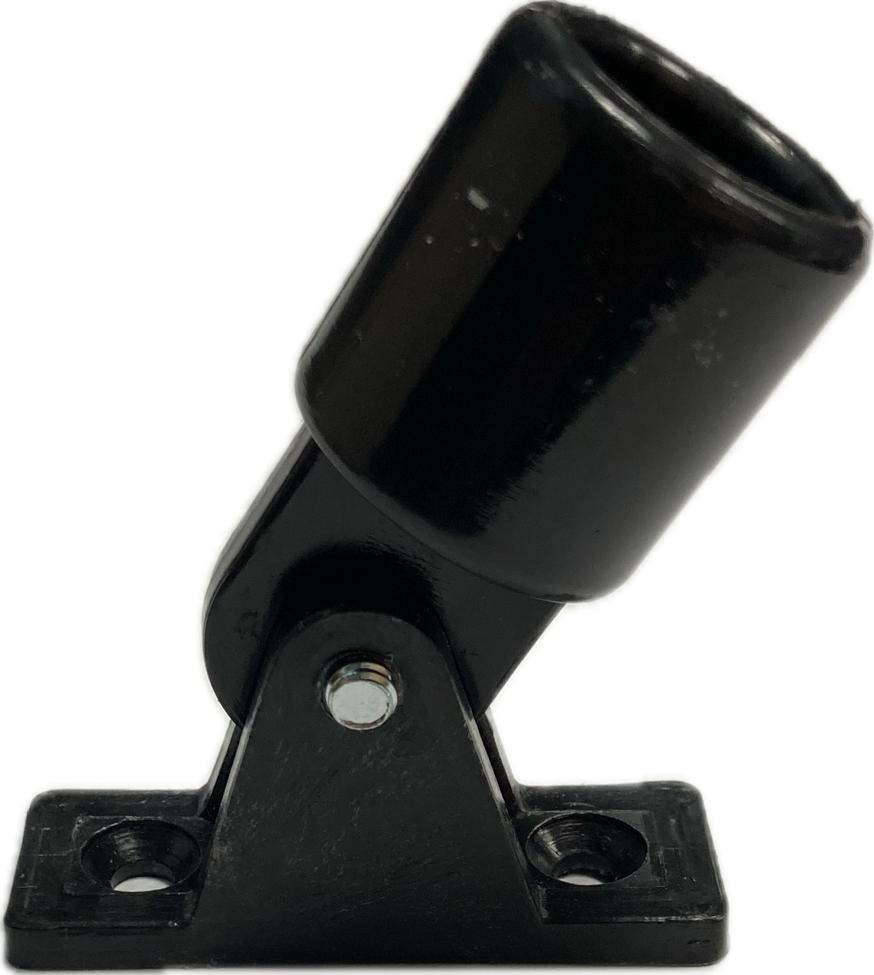 Base para capota de 22mm de polipropileno NEGRO