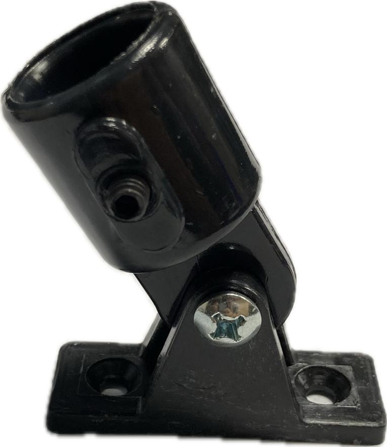 Base para capota de 22mm de polipropileno NEGRO