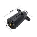 Conector Para Trailer Macho 7 Pines Americano
