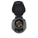 Ficha Conector Hembra Plastico Trailer Acoplado 7 Pines