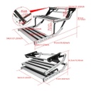 Escalon Rebatible Doble Para Casa Rodante Motorhome Sprinter