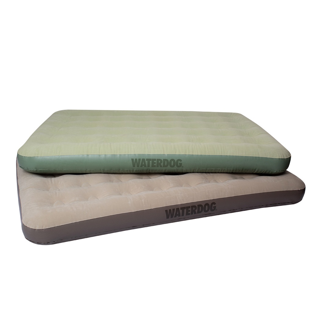 Colchón inflable afelpado 191x137x22 cm