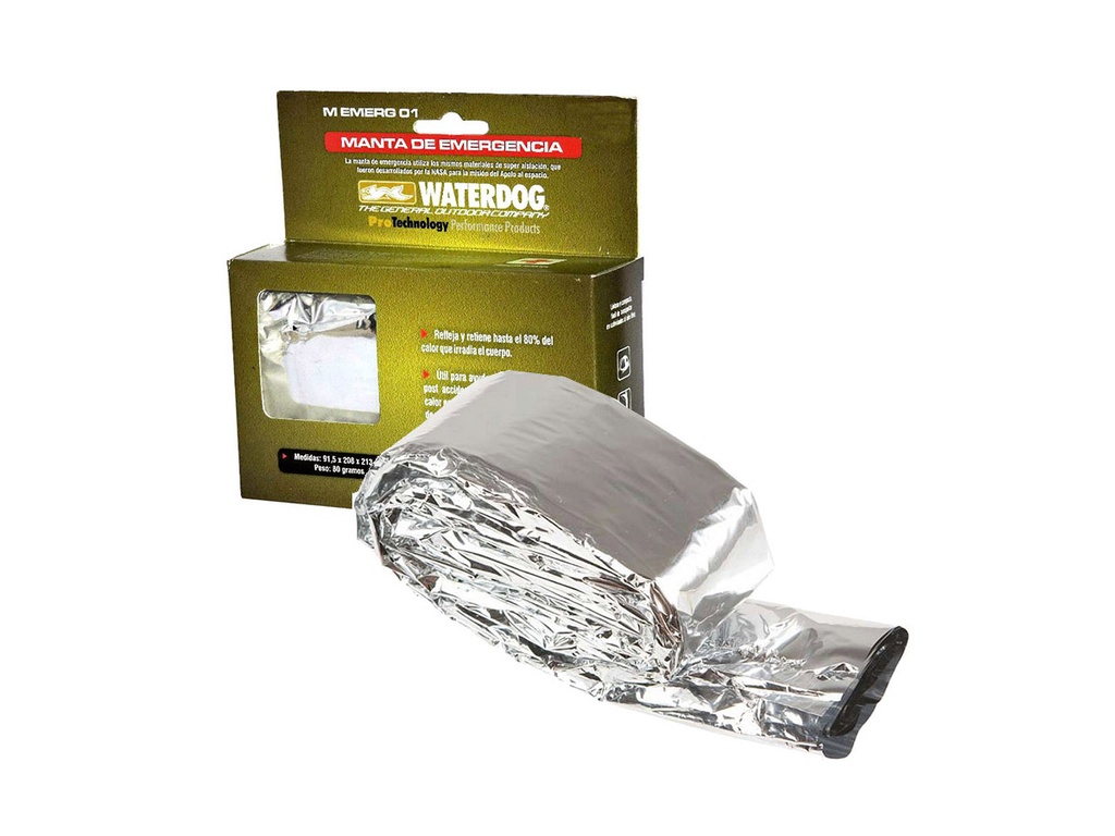 Manta De Emergencia Termica Waterdog Supervivencia Camping