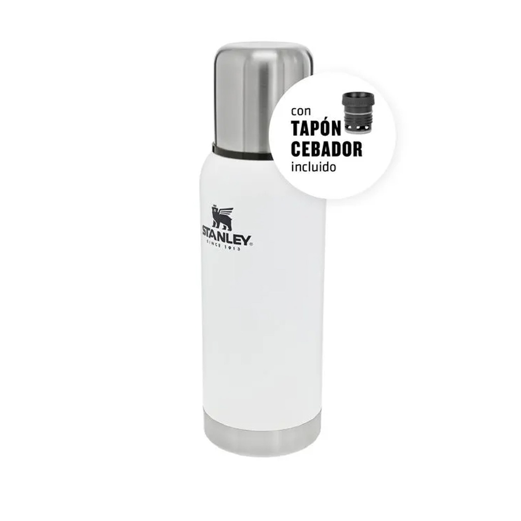 Termo Stanley 739 Ml Adventure Polar Blanco Acero Inoxidable