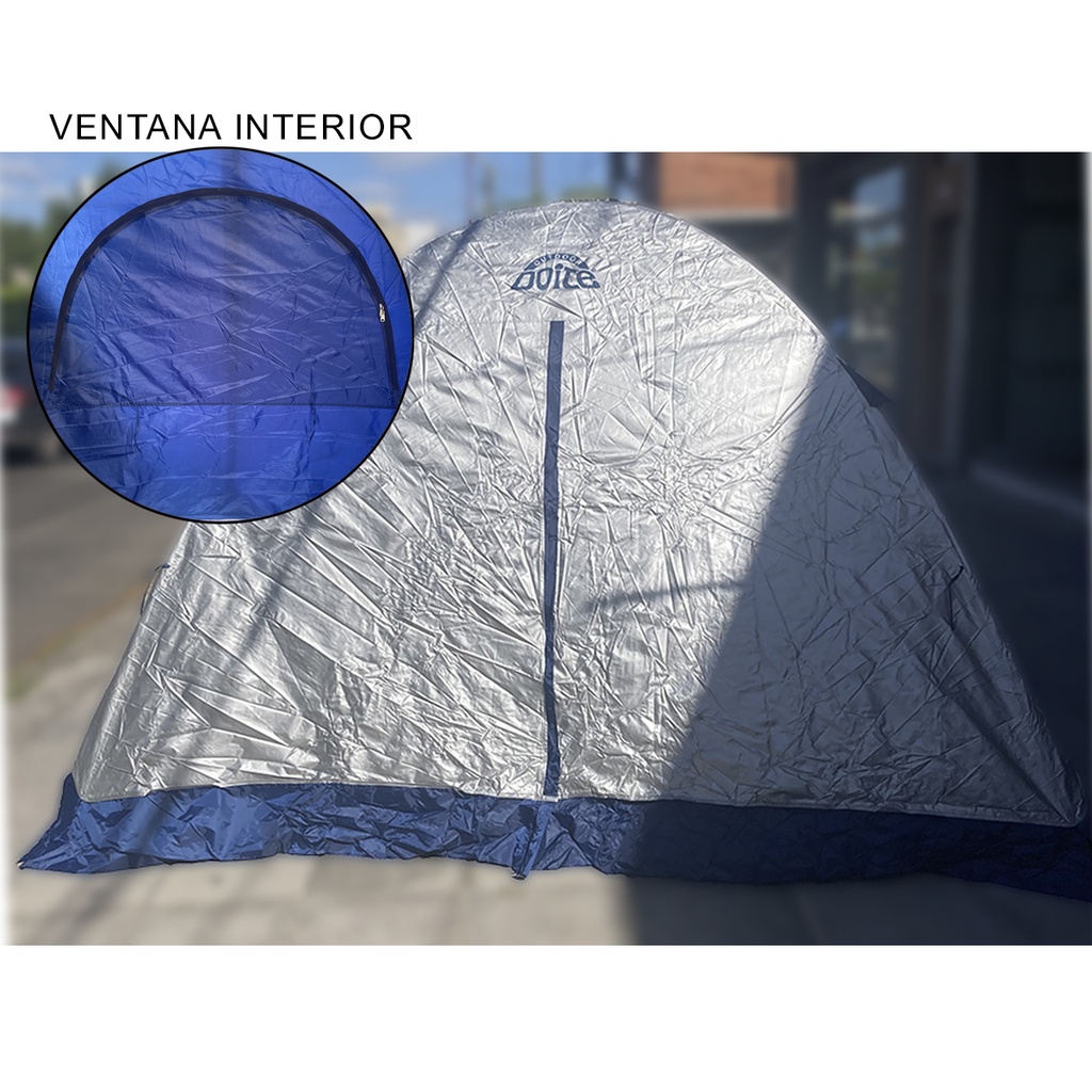 Carpa Para 6 Personas Doite Atom 6 Con Detalle Piso Exterior