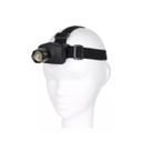 Linterna Minero Con Correa Cabeza Cree Led Zoom Minera