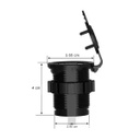Toma Usb Doble 12v Con Voltimetro Motorhome Rv Lancha