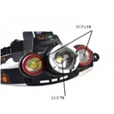 Linterna Minero Led Cabeza Vincha 3 Led