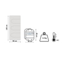 Bolsa De Dormir Doite Polartime  185x80 Cm - Rango Térmico 4ºc