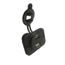 Toma Usb Doble 12v Con Voltimetro Motorhome Rv Lancha