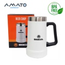 Vaso Cervecero 700ml Blanco