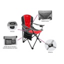 Sillón Director Deluxe Reforzado Acero Camping Funda