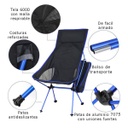 SILLON AZUL PLEG SCOUT 100X58X58 DURALUM
