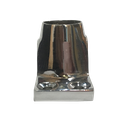 Candelero rectangular de 90 para barral de 23mm de Bronce 