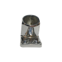 Candelero rectangular de 60 para barral de 23mm de Bronce 