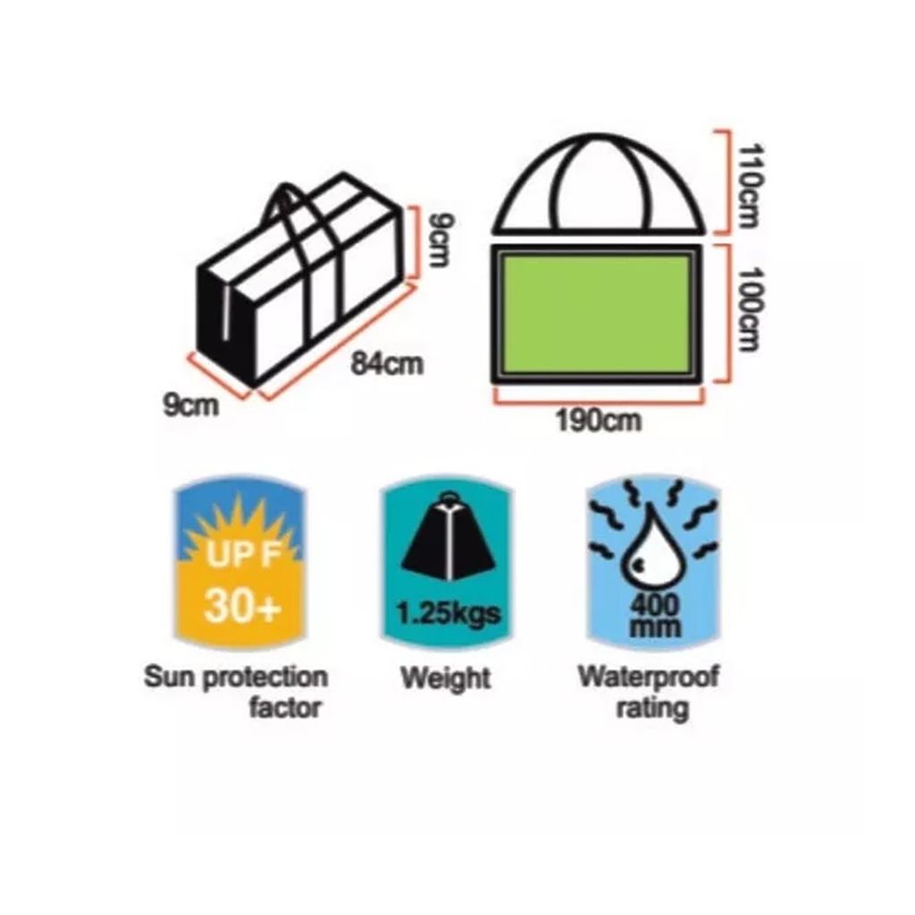 Carpa Playera Autoarmable Armado Automatica Beach Summer