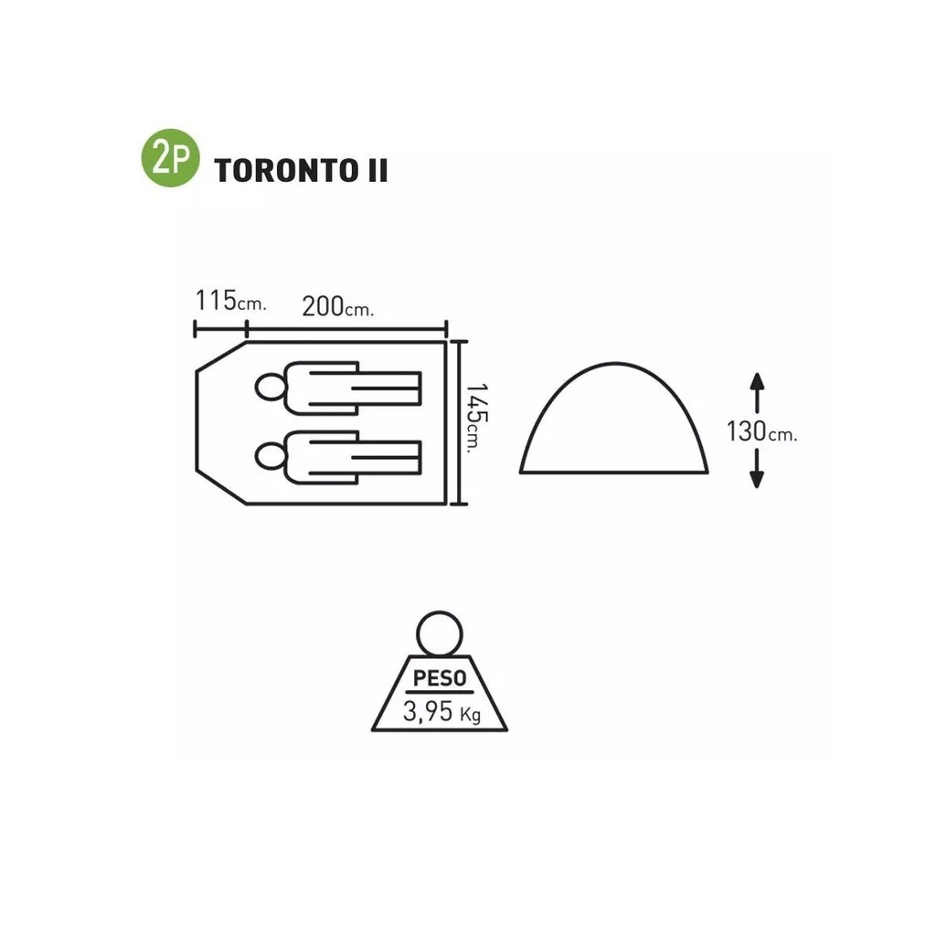 Carpa National Geographic 2 Personas Toronto 2