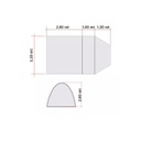 Carpa Colony Florencia 8 Personas Con Abside Y Galeria