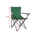 Silla Sillon Plegable Camping Director Scout Con Apoya Brazos