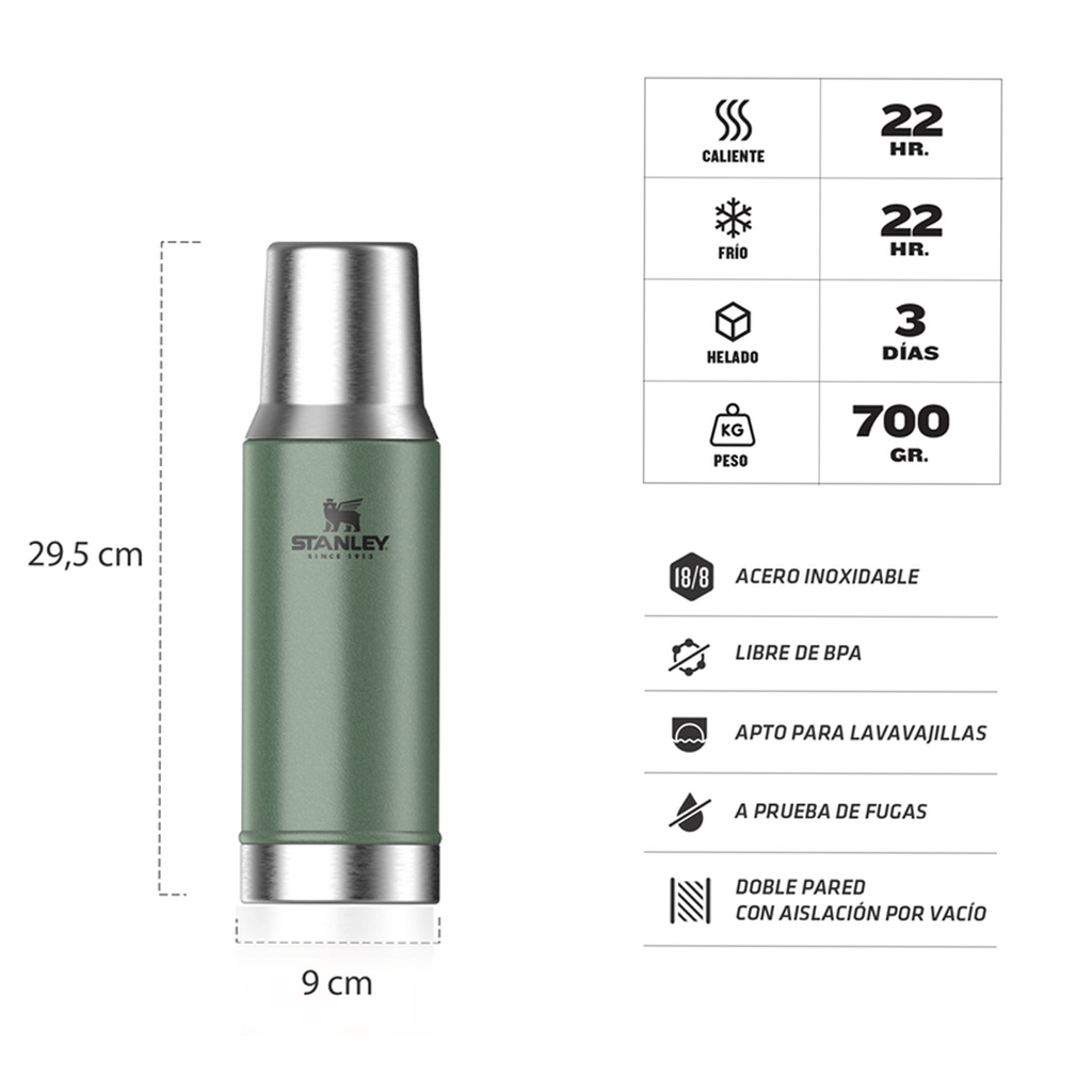 Termo Stanley Original Mate System Classic 800ml