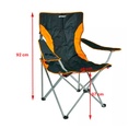 Silla Sillon Plegable Camping Director Reforzado Spinit Acero Playa  Funda