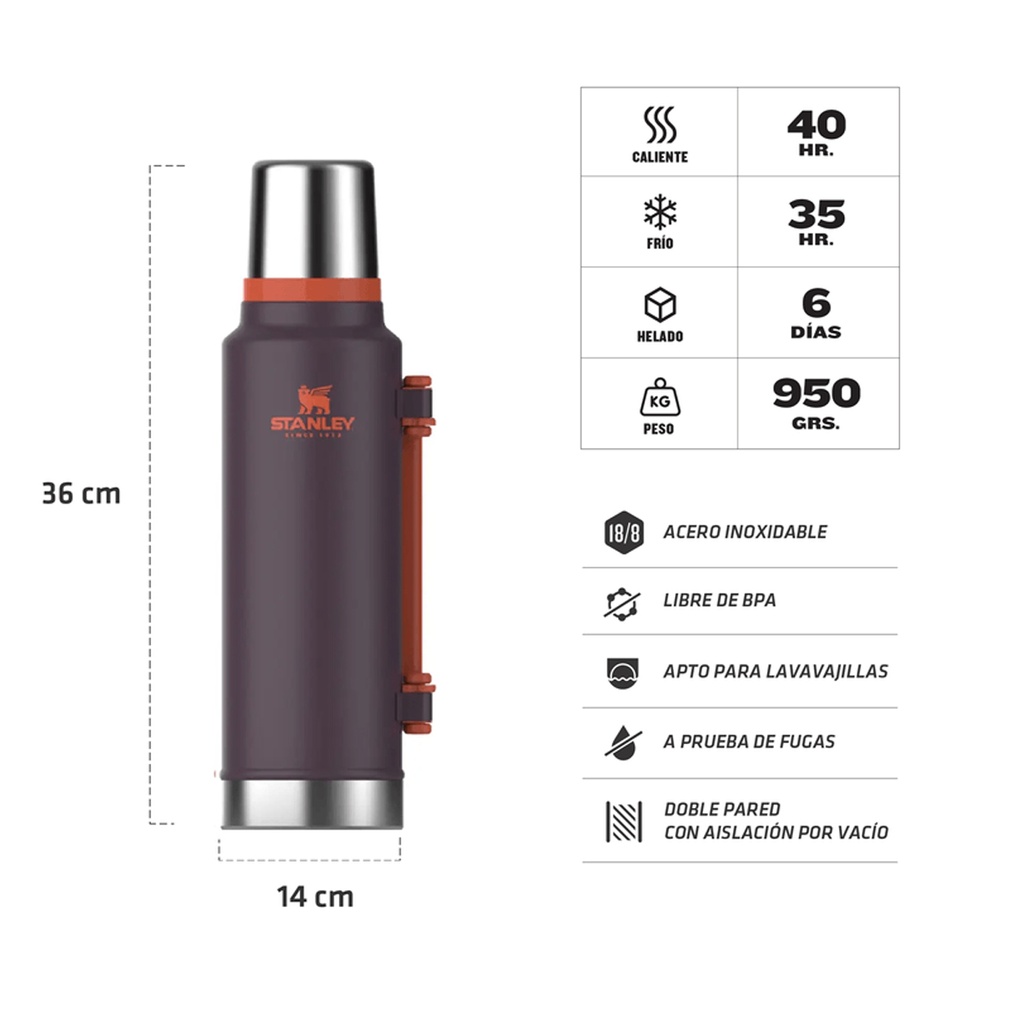 TERMO CLASICO 1.4 LTS ASA PLEGABLE