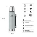 TERMO CLASICO 1.4 LTS ASA PLEGABLE