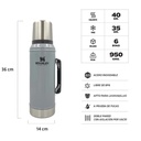 TERMO CLASICO 950 LTS CON MANIJA