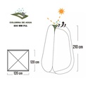 Carpa Autoarmable Cambiador Baño 1.20 x 1.20 x 2.10m