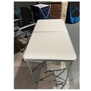 Mesa Camping De Aluminio Plegable Con Sillas Independientes Con Detalle