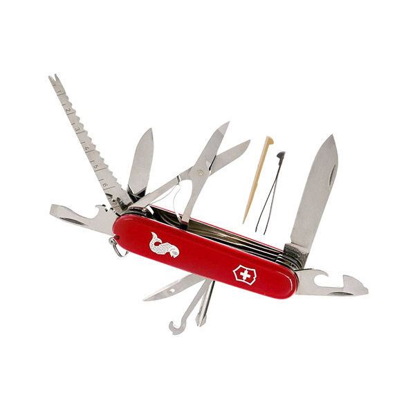 Cortaplumas Victorinox Fisherman Rojo 17 Usos