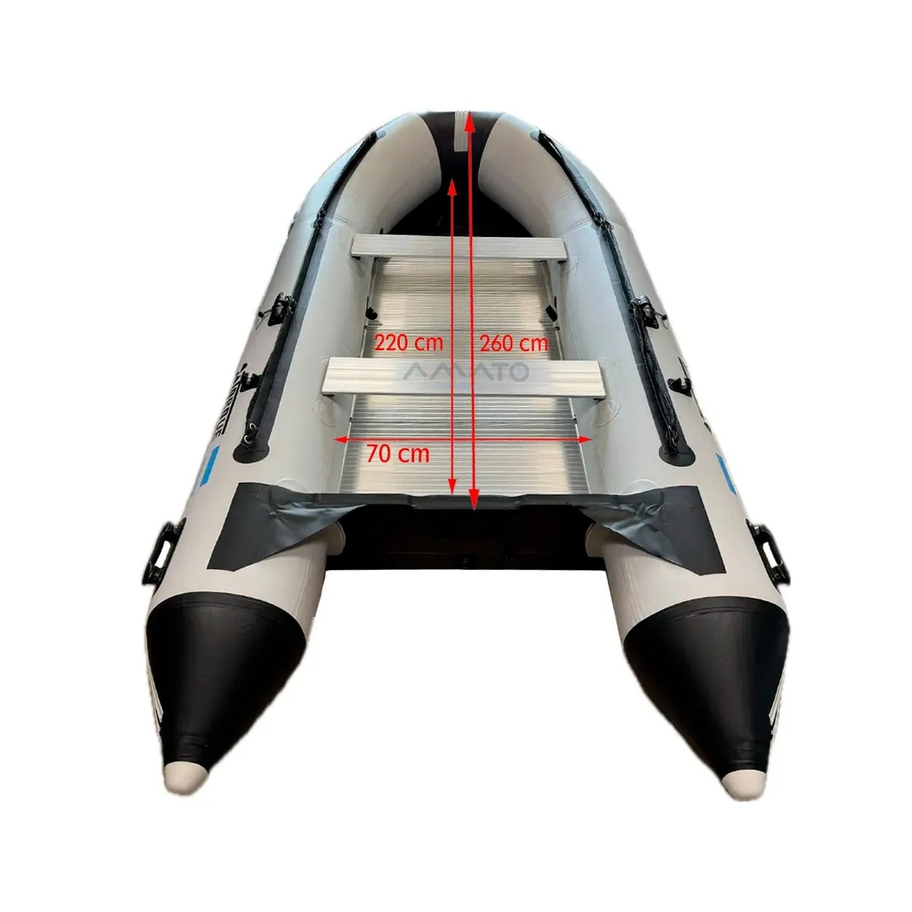Gomon Desarmable Piso Aluminio 3.30m Torque Marine