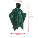 Capa Poncho Impermeable Waterdog Piloto 15mm Lluvia Agua