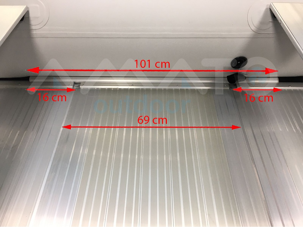 Gomon Desarmable Piso Aluminio 3.80m Torque Marine 