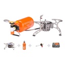 Anafe portatil Multicombustible con botella 
