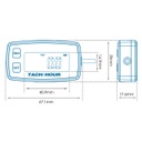 Tacometro Rpm Cuenta Horas - Temp Torque Marine