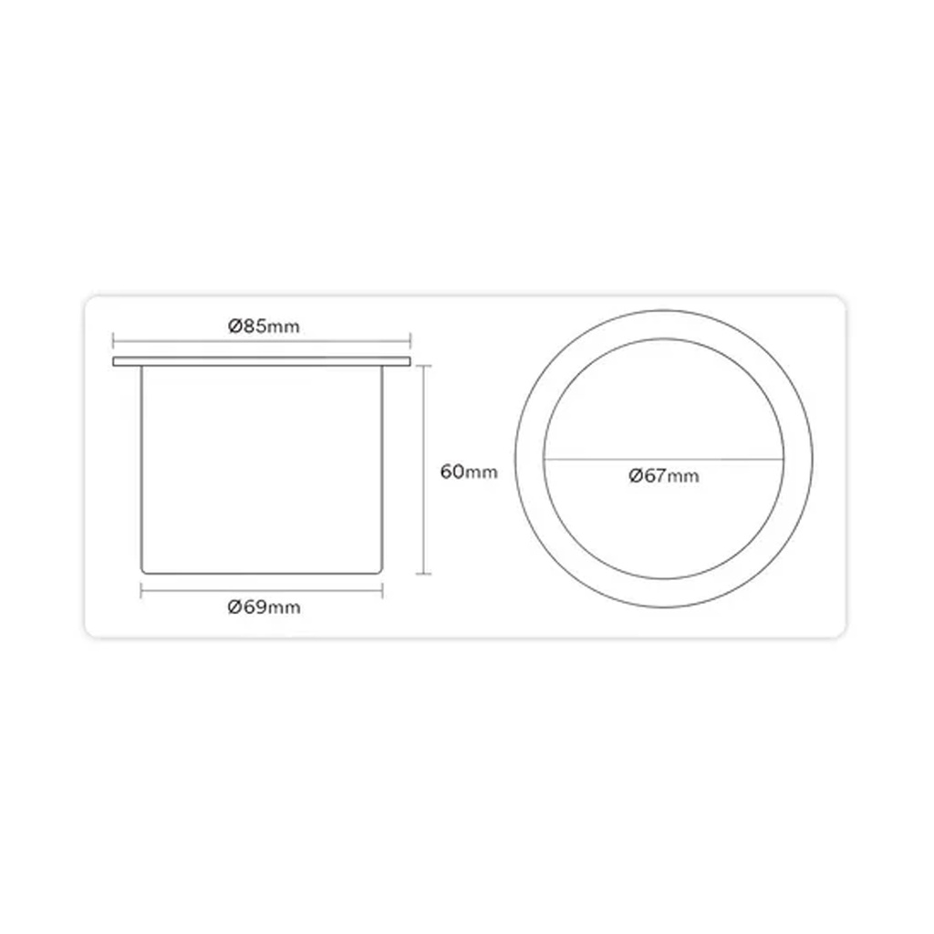 Posa Vaso Posavasos De Acero Inoxidable Para Embutir Soporte