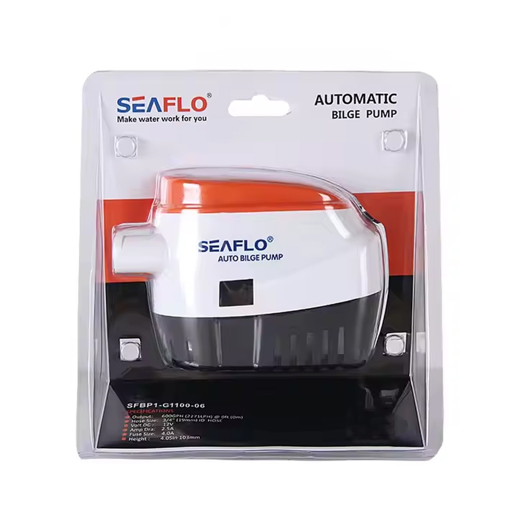 BOMBA SEAFLO 1100 AUTOMATICA GPH 12v 1-1/8 29MM