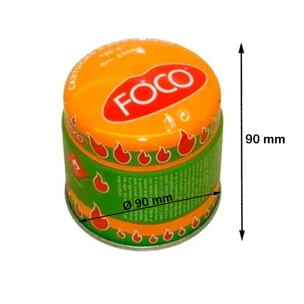 Cartucho Descartable Foco 190grs