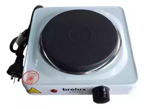 Anafe Eléctrico Brogas 1 Hornalla Cocina Calentador 1000w 220V