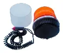 Baliza Flash 12v Ambar Destella Base Magnetica