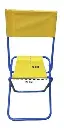 Banquito Silla Sillon Tipo Tijera Con Respaldo Camping Playa 2045