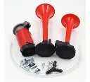 Bocina De Aire Tipo Rutera Dos Cornetas Con Compresor 12v